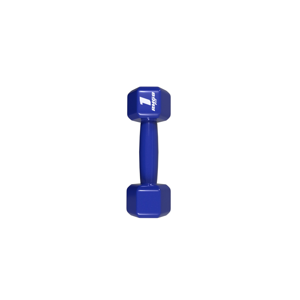Sextavado 1kg Azul